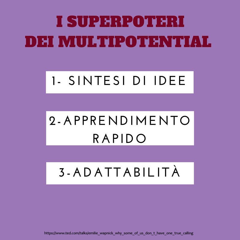 3 poteri multipotenzialità