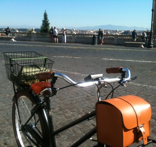 Lalla bike al Gianicolo
