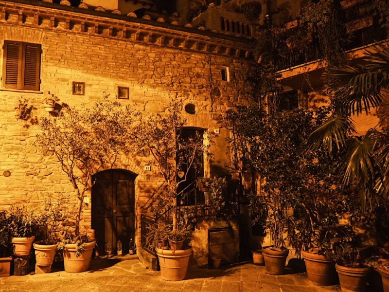 Un angolo di Panicale in Umbria