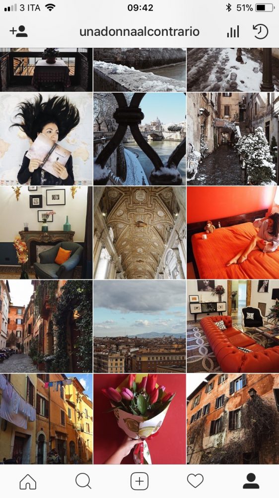 IG Unadonnaalcontrario influencer