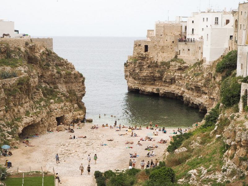 Spiaggia a polignano