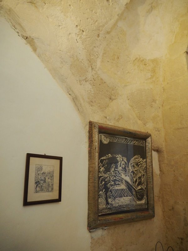 Hotel sassi dettaglio camera