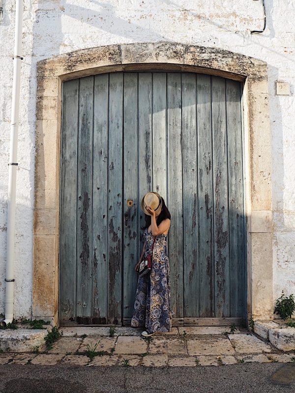 Porta azzurra Alberobello