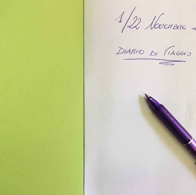 Diario di viaggio appunti road trip