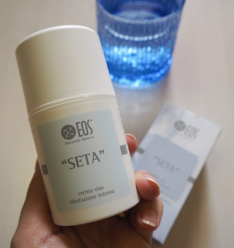 Crema viso SETA di Eos secondo natura