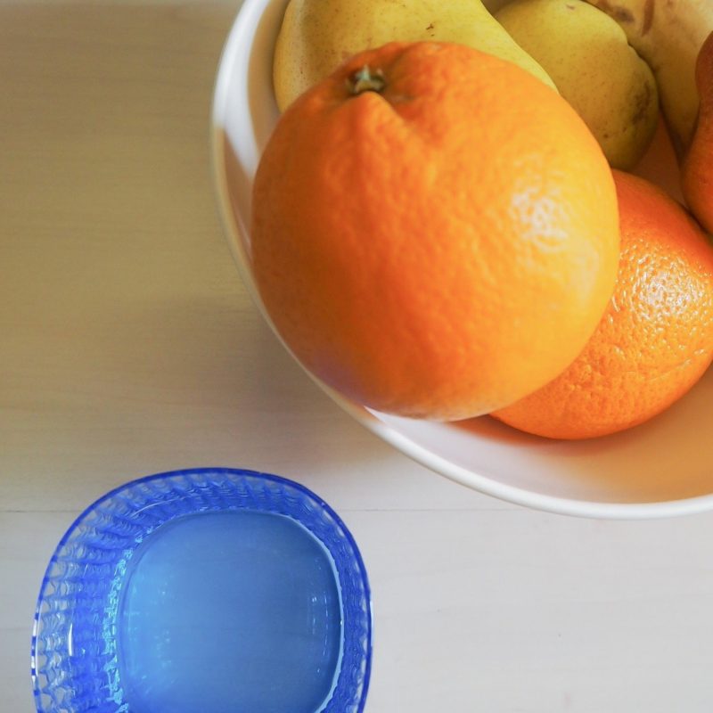 Acqua e frutta idratazione della pelle