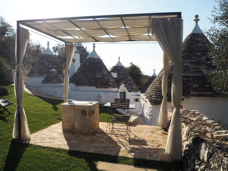 Un angolo relax a Borgo Canonica