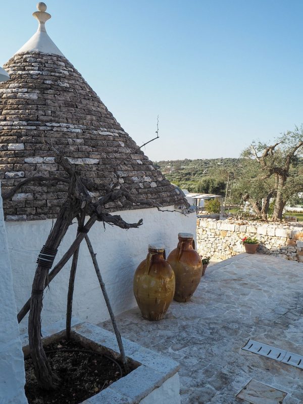 Trulli che guardano gli ulivi