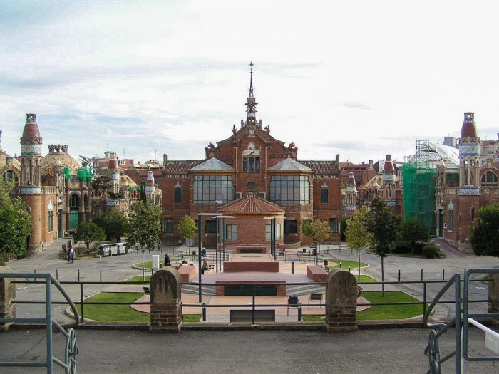 Padiglione Ospedale Sant Pau Modernismo Barcellona Patrimonio UNESCO