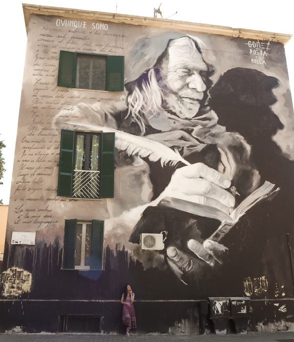 poeta del nulla Trullo Murales Roma