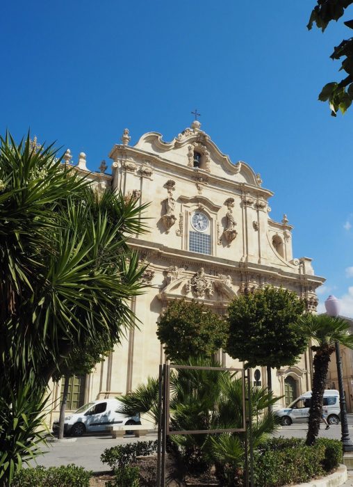Chiesa Madre a Scicli luoghi Montalbano