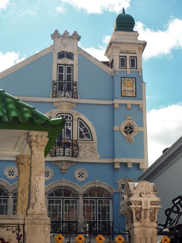 Casa liberty ad Aveiro Portogallo