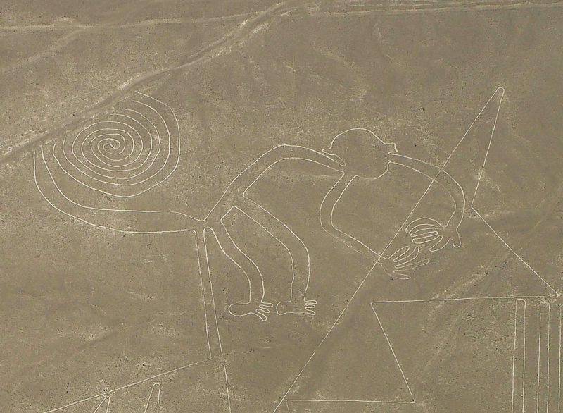 Scimmia geoglifi Nasca
