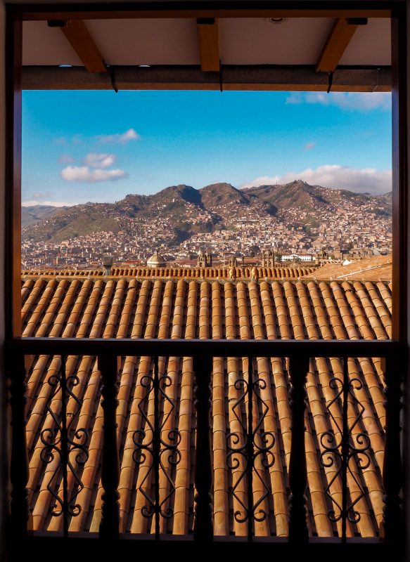 Vista di Cusco Perù