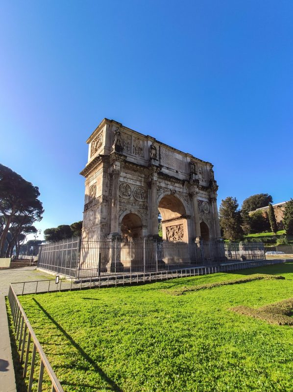 Arco di Costantino Colosseo Roma unadonnaalcontrario