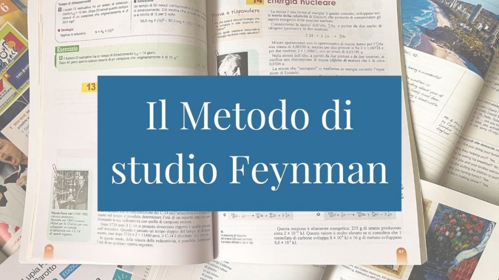 Articolo unadonnaalcontrario metodo Feynman