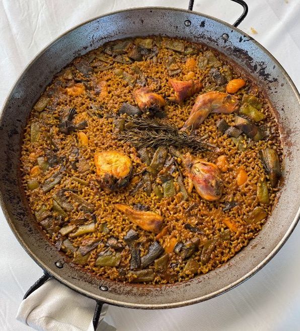 La paella Valenciana