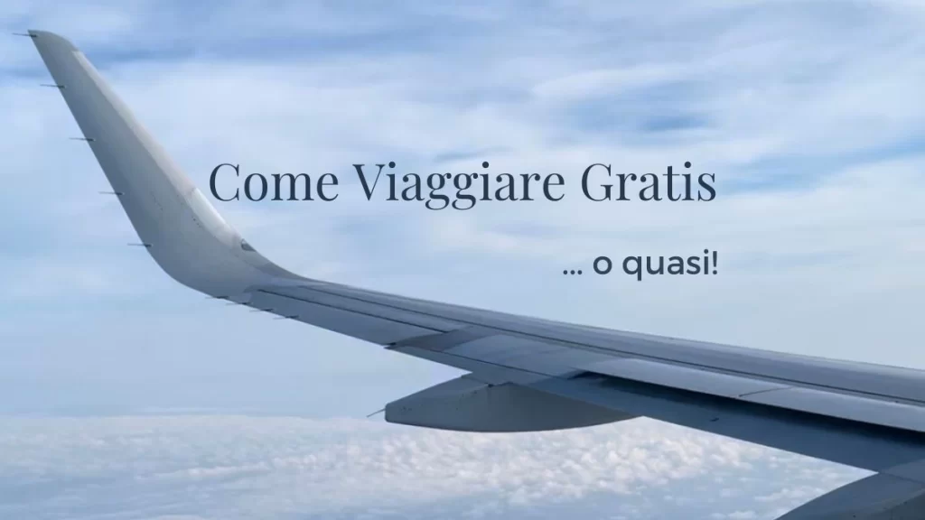 Vista dall'aereo articolo come viaggiare gratis unadonnaalcontrario