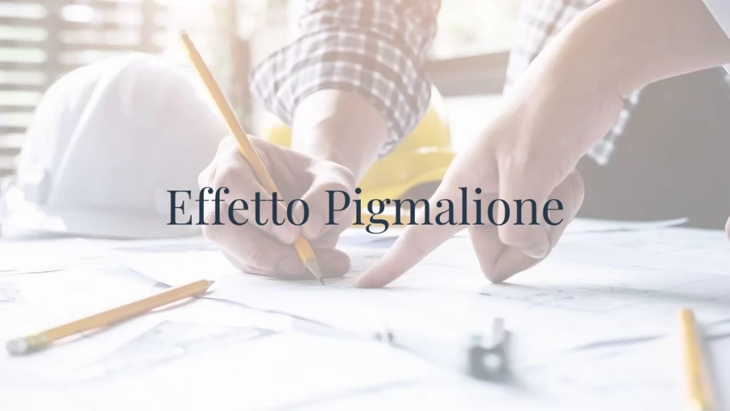 effetto pigmalione insegnamento