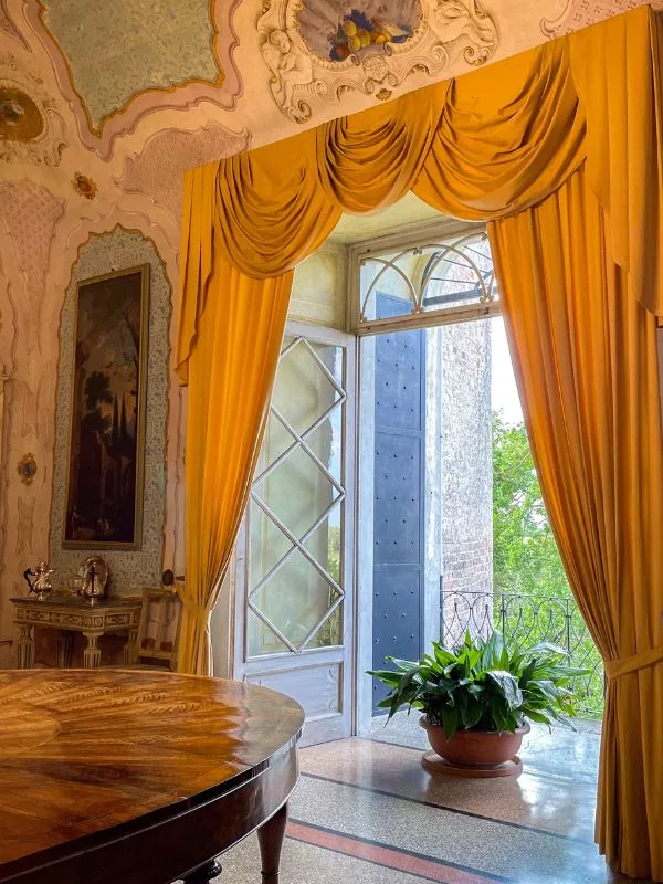 sala da pranzo castello di Rivalta - Castelli del Ducato di Parma e Piacenza