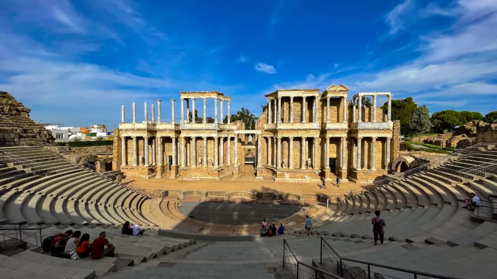 Teatro Romano di Mérida in Estremadura